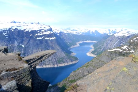 Trolltunga, Norway, Lake photo