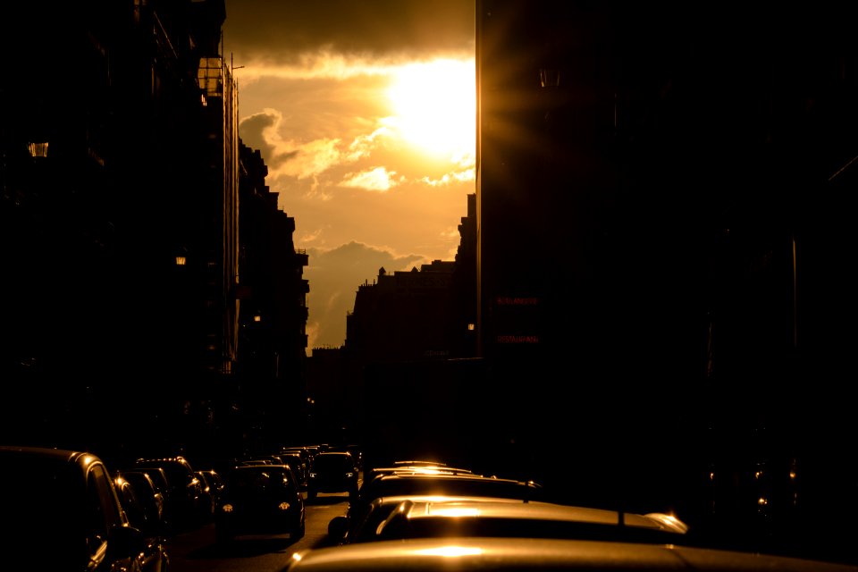 Sun, Goldenhour, Street