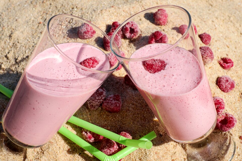 Raspberry red vitamins