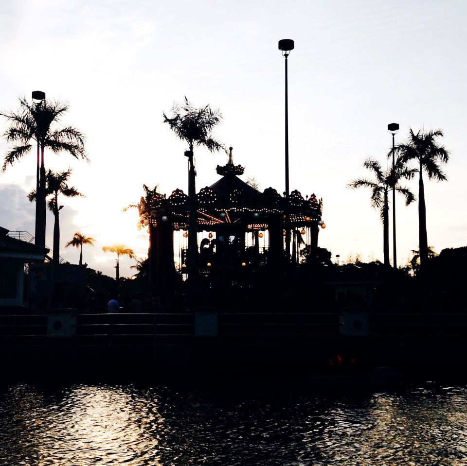 Silhouette, Asia, Borneo