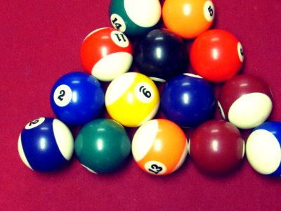 Colorful, Balls, Pool balls