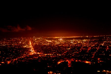 Twin peaks, San francisco, United states photo