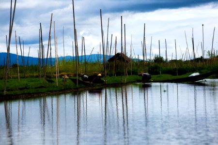 Inle lake, Myanmar burma photo