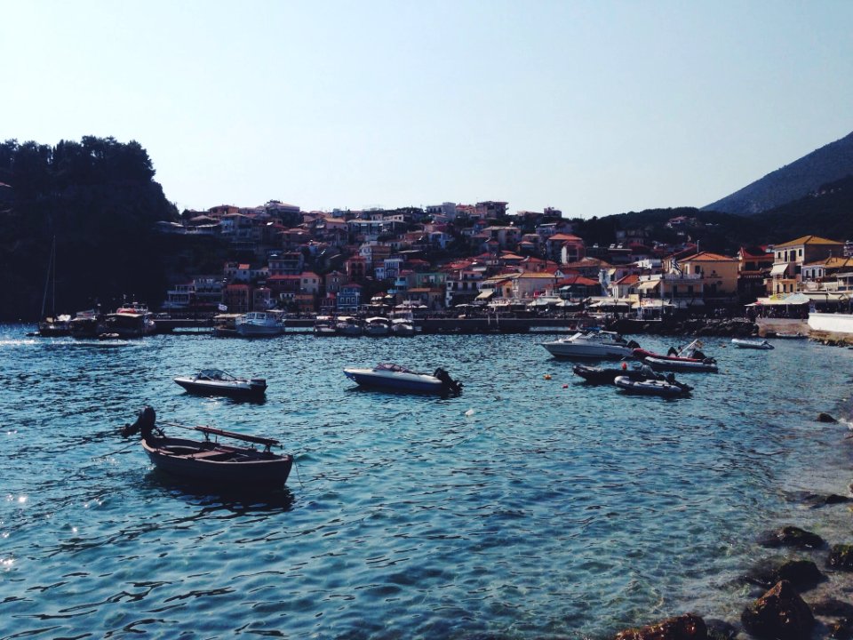 Parga, Greece, Boats