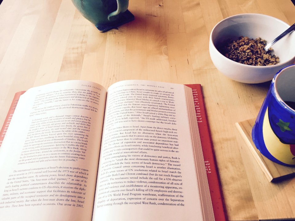 Granola, Tea, Reading