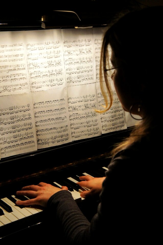 Instrument piano keys keys