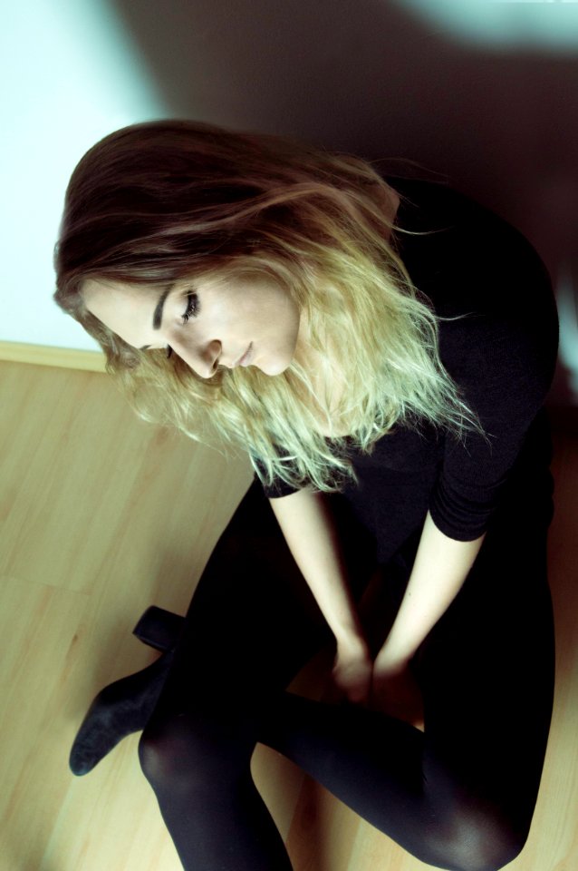 Inside, Young, Woman