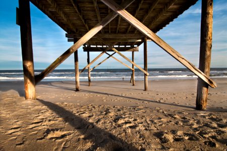 Carolina beach, United states, Wood photo