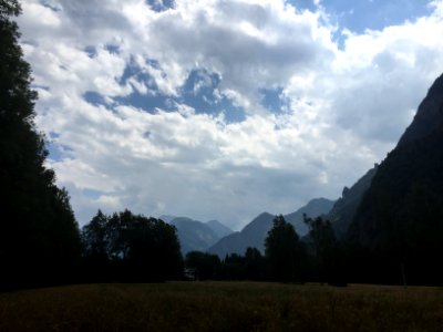 Le bourg d oisans, France, Clouds