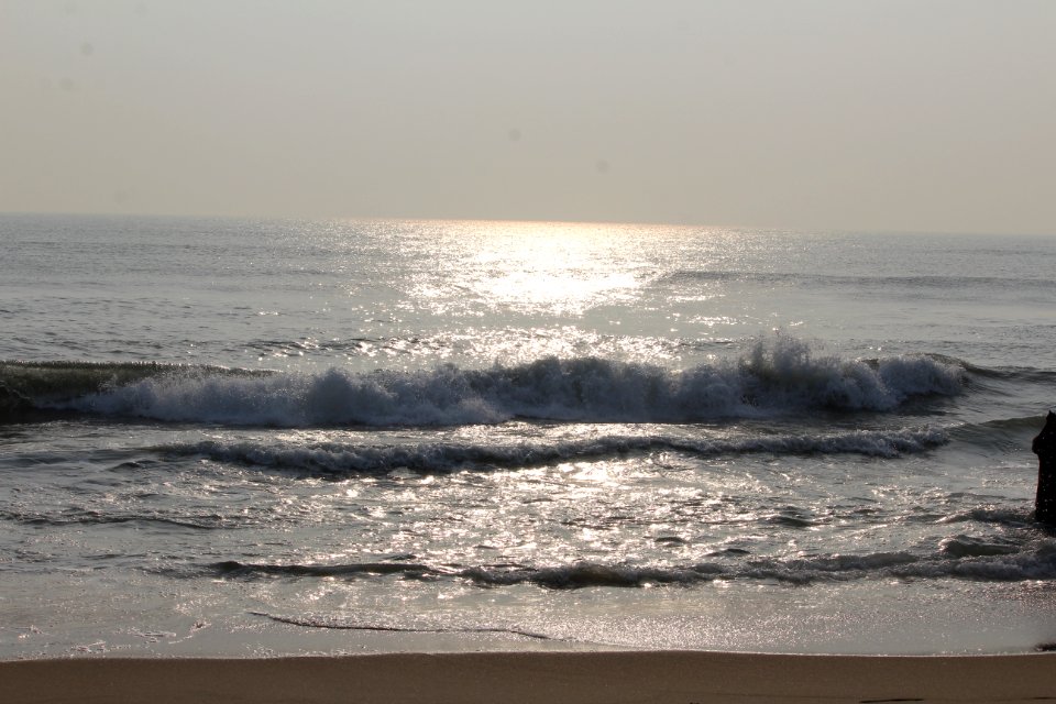 Marina beach, India, Sunny