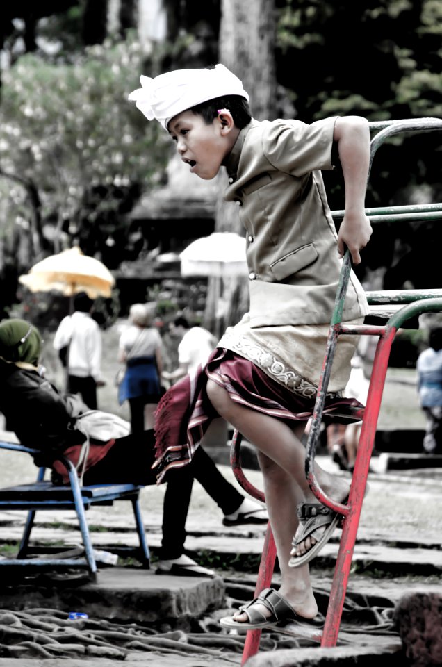 Bali, Indonesia, Playing