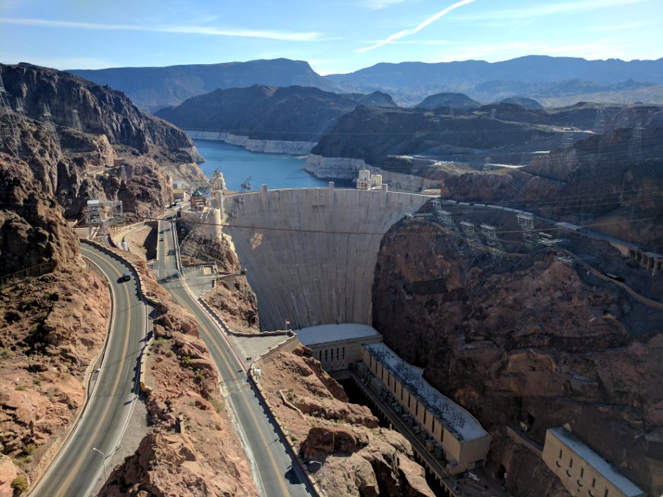 Hoover dam, United states, Road