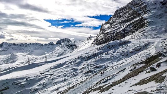 Zugspitze, Scape, Snow