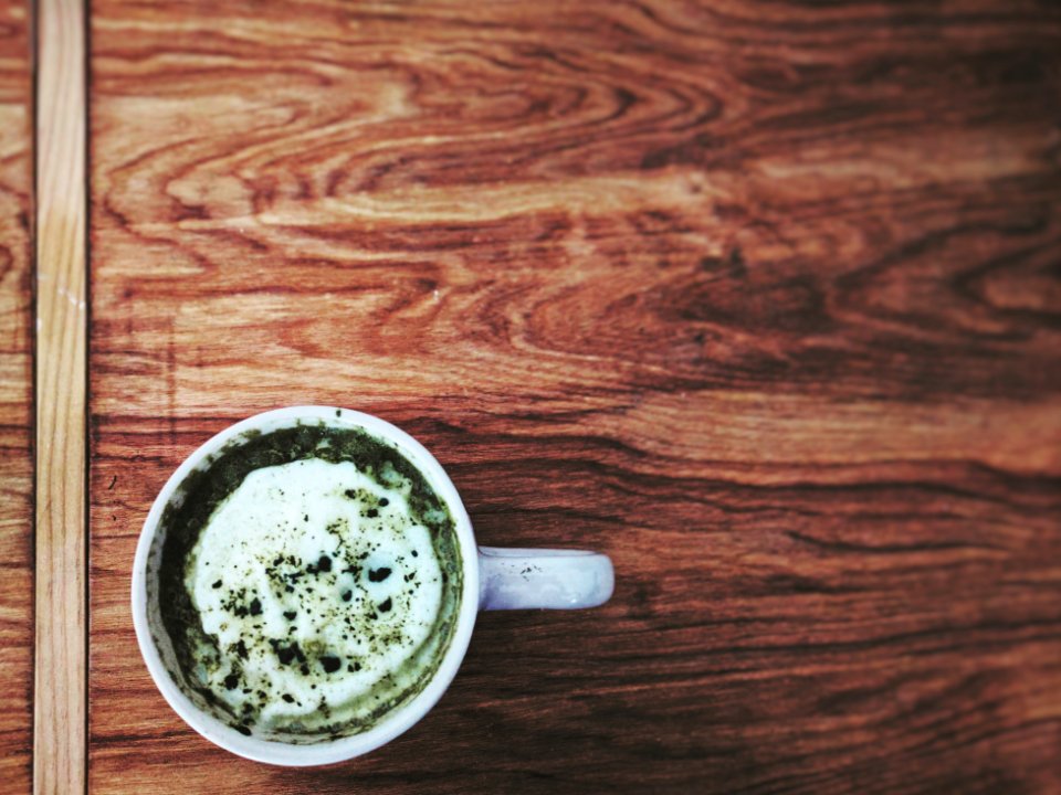 Matcha tea, Afternoon, Peace photo