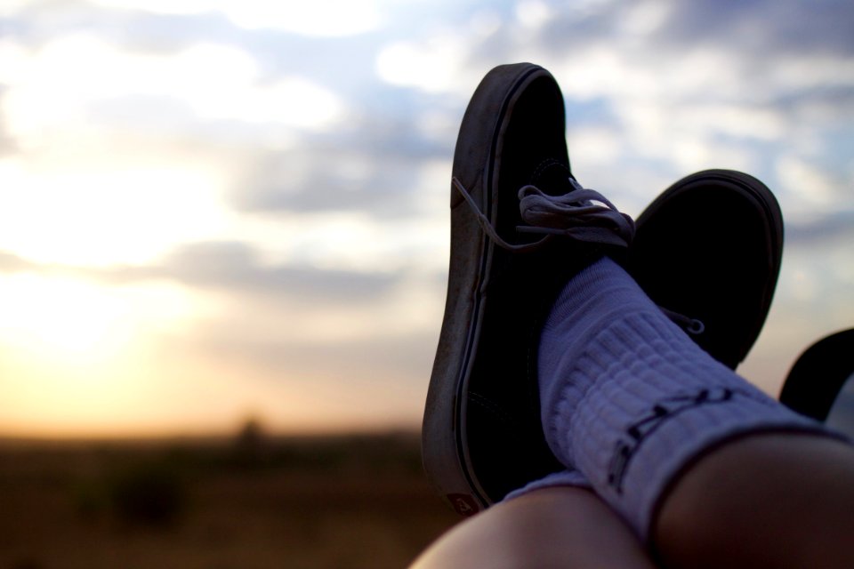 Sunset, Shoes
