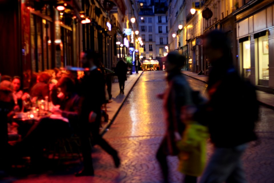 Paris, Rue montorgueil, France