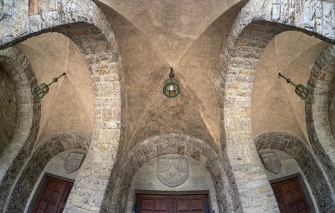 Old structure ornament