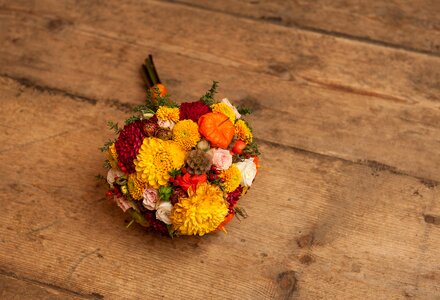 Bridal bouquet marry deco photo