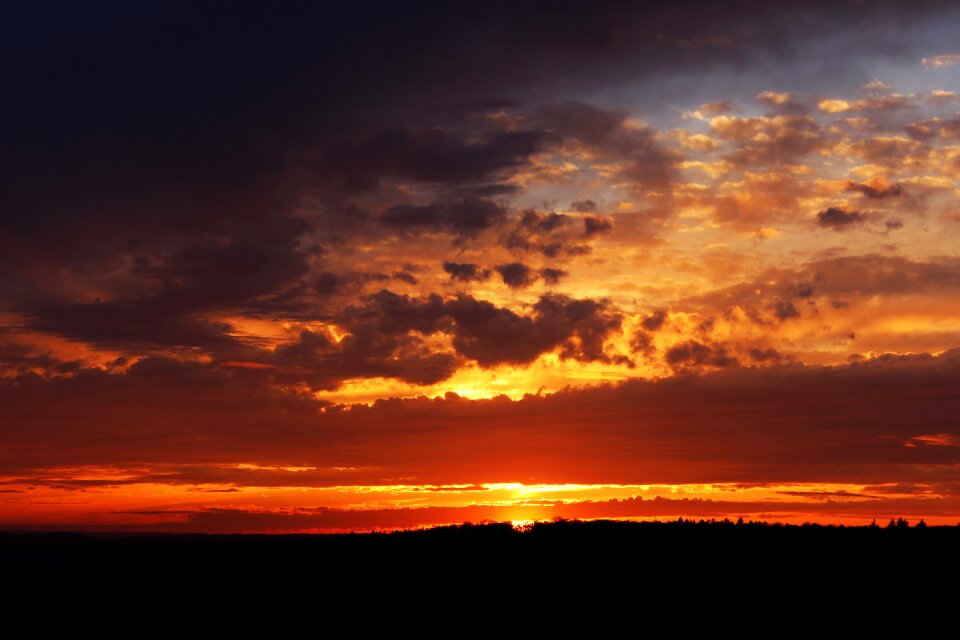 Abendstimmung sun twilight