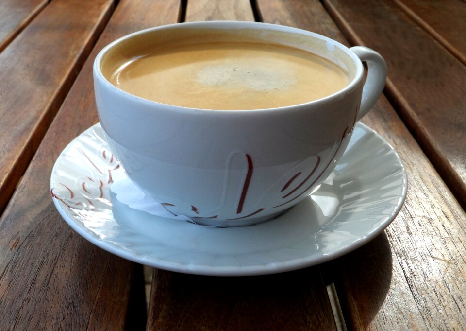 Saucer ceramic ornament