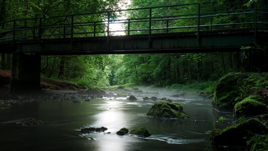 Water gorge landscape