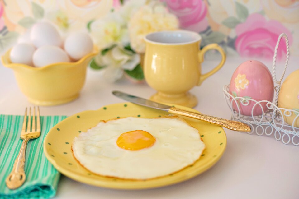 Morning pastels food