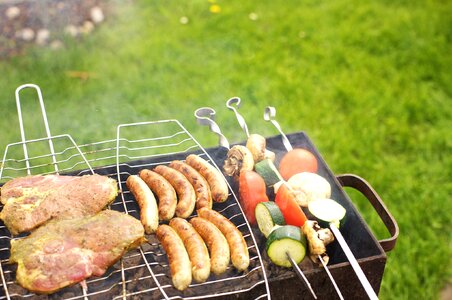 Sausage charcoal food