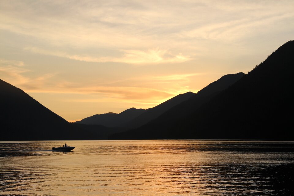 Landscape scenic water