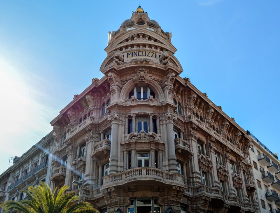 Palace building architecture
