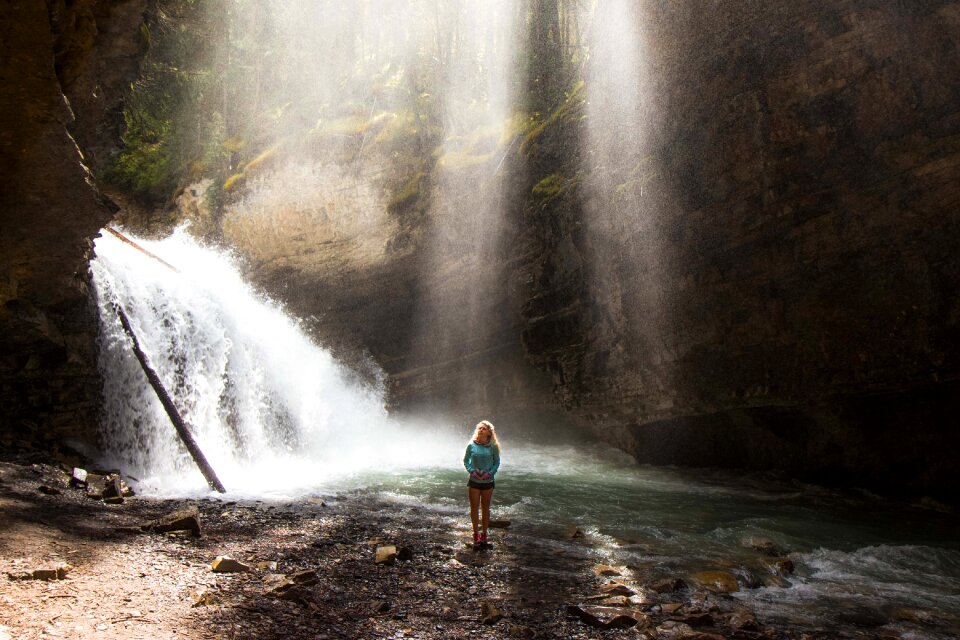 Scenic sunlight water