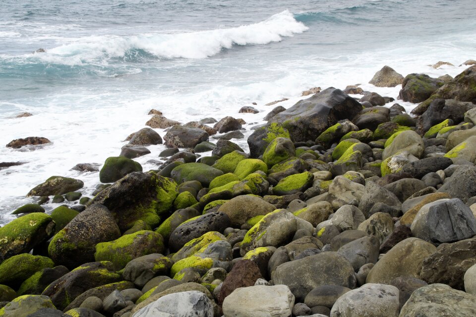 Rock rocky surf photo