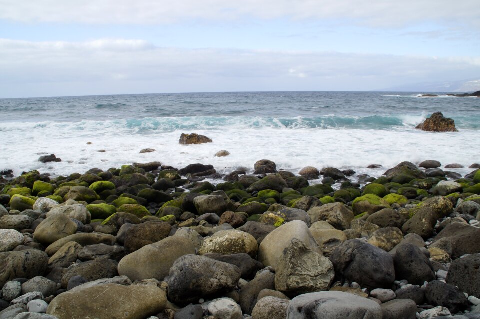 Rock rocky surf photo