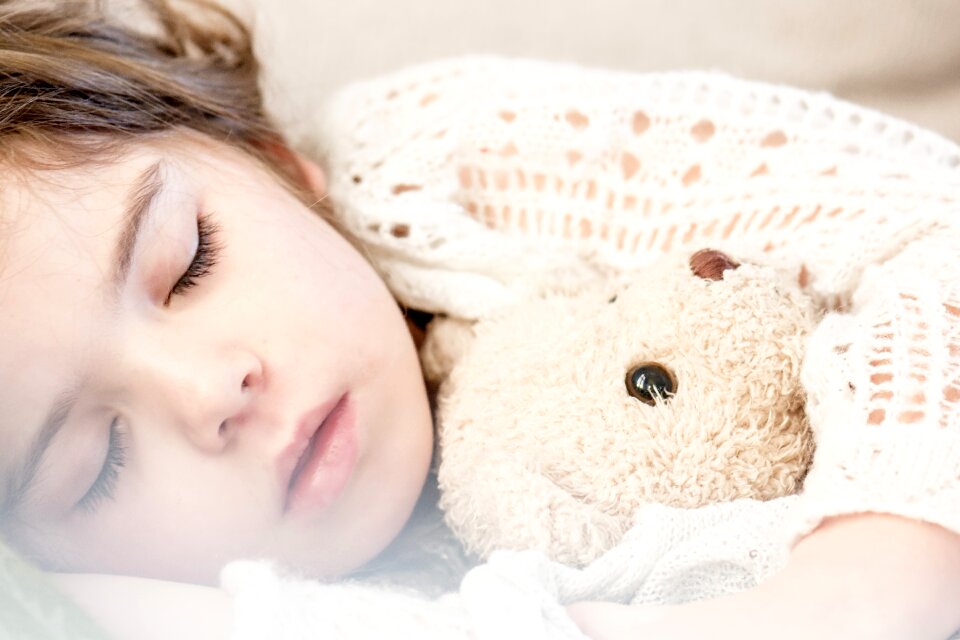 Girl teddy teddy bear