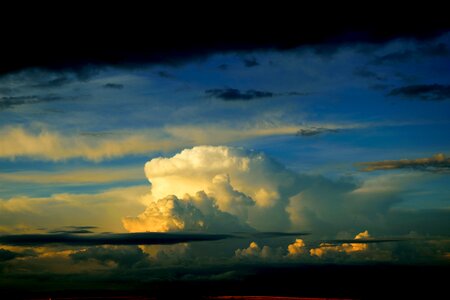 Mystical sky background