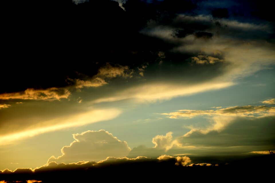 Mystical sky background