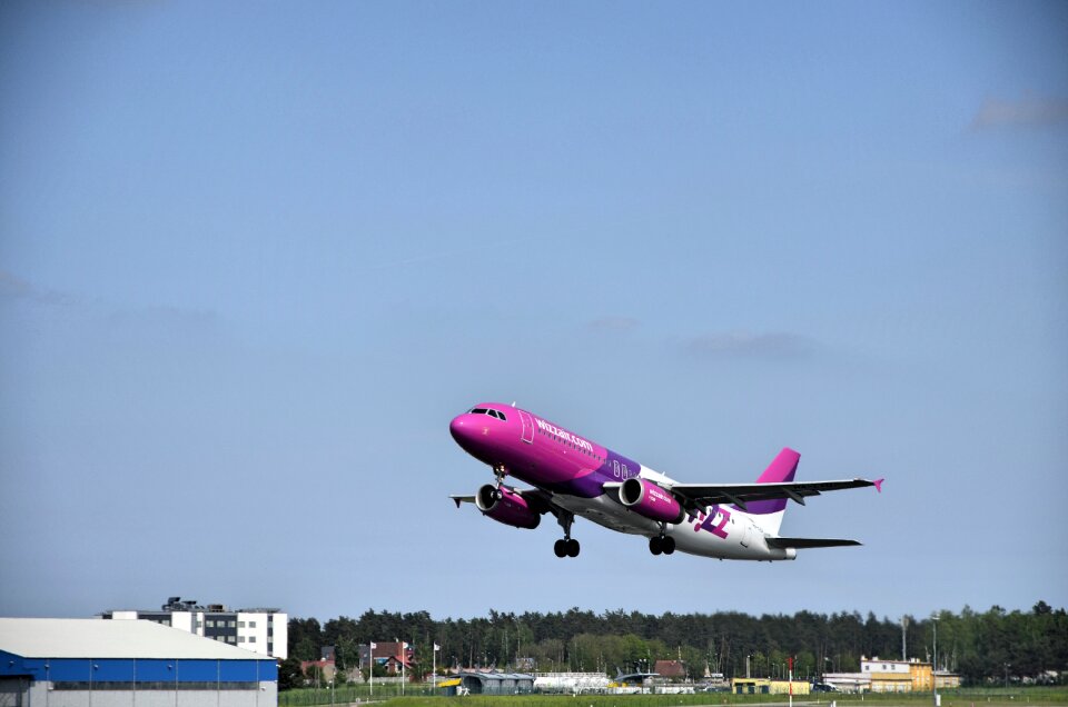 Aircraft airport gdańsk