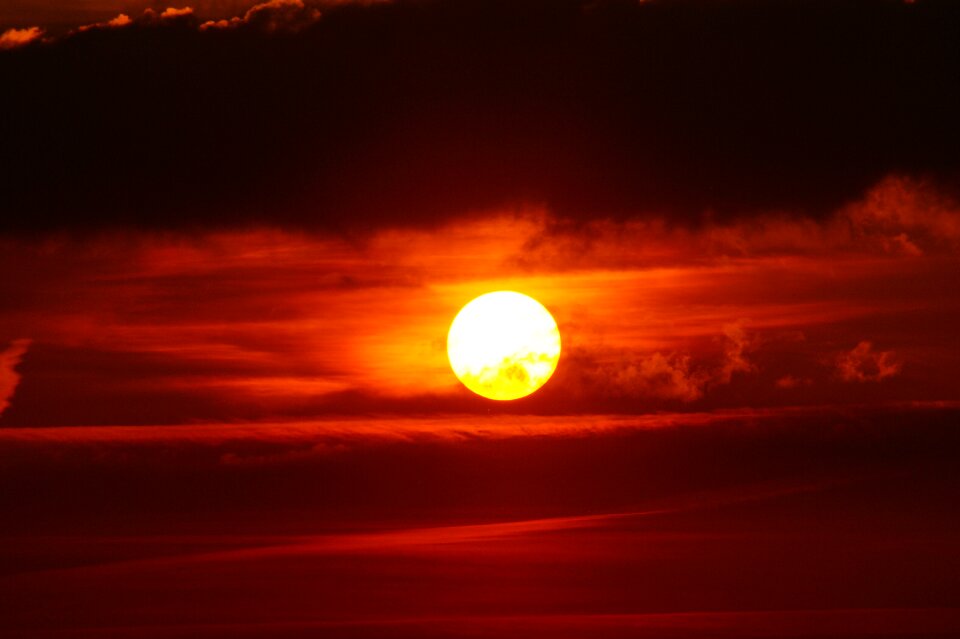 Evening sky sunrise