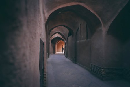 ' Friendship alleys' in Yazd, Iran. 