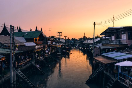 Amphawa Floating Market, อัมพวา, Thailand photo