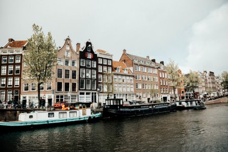 Amsterdam Canal Houses photo