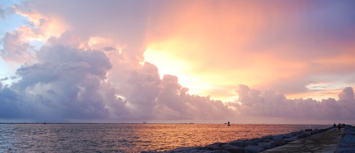 Beach ocean sea photo