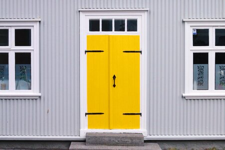 Door frontage house