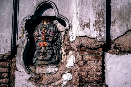 Buddhist God Carving photo