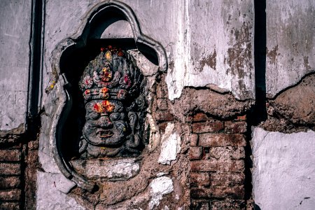 Buddhist God Carving 