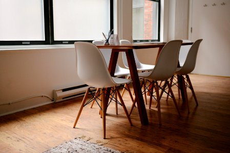 Chairs in a meeting room 