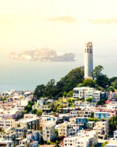 Coit Tower From Above photo
