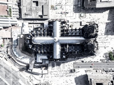 Cologne-cathedral-aerial