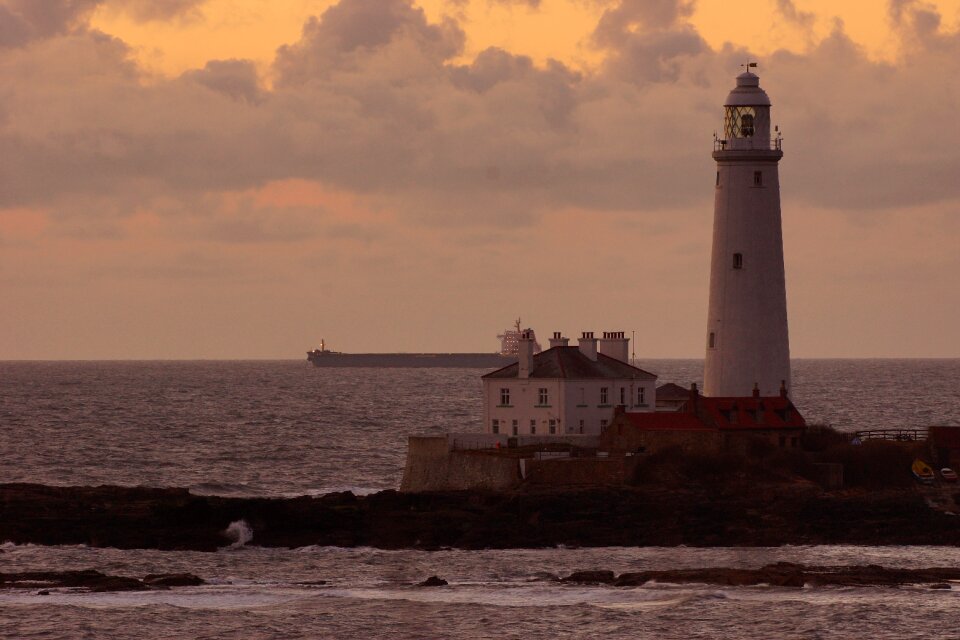 Lighthouse st marys lighthouse whitley bay