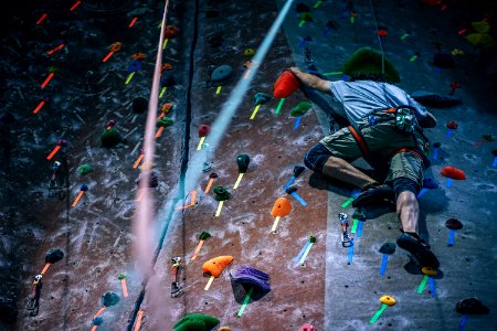 Expert Rock Climber photo