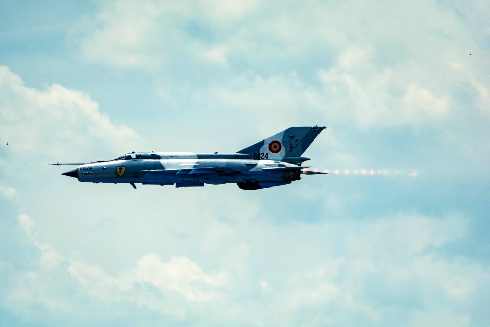 Fighter jet profile 